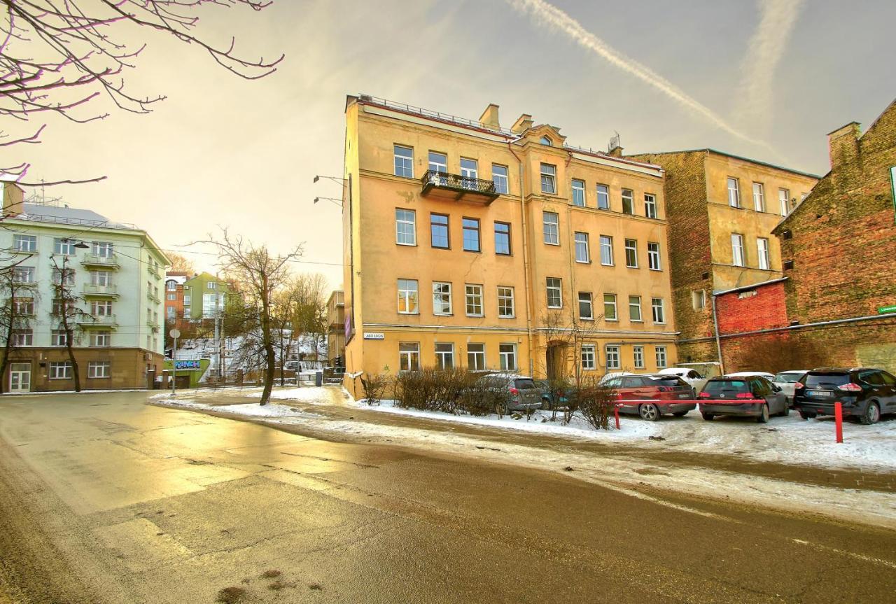 Romantic City Center Apartment In Old Town VNO Buitenkant foto