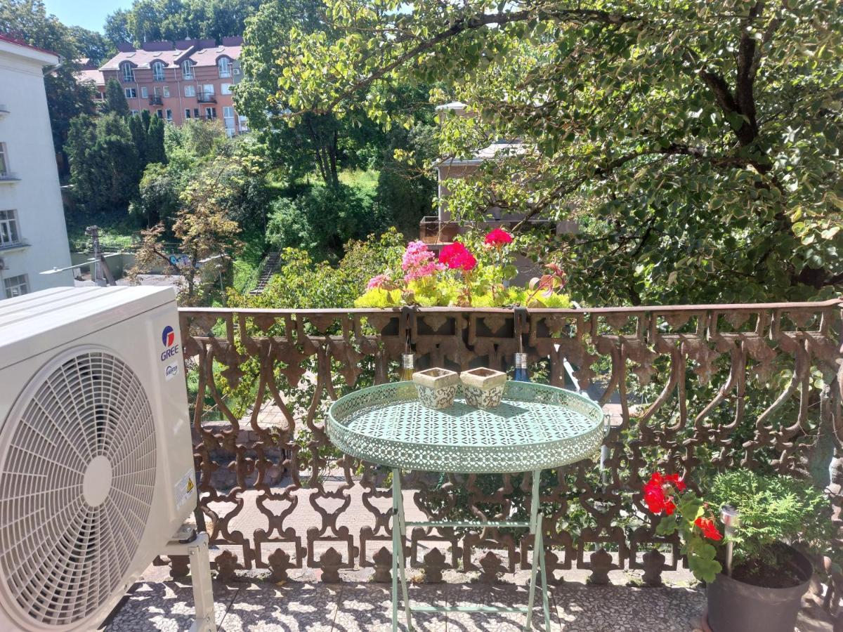 Romantic City Center Apartment In Old Town VNO Buitenkant foto